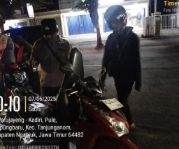 Libur Panjang Idul Adha, Polres Nganjuk Maksimalkan Patroli SREG di Titik Rawan