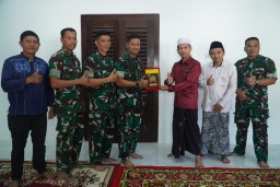 Pererat Hubungan Dengan Ulama, Dandim 0810 Nganjuk Silaturahmi Ke Pondok Pesantren Mojosari