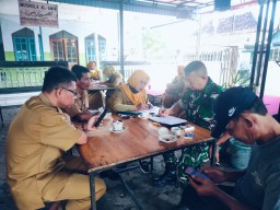 Bati Wanwil Koramil 0810/15 Rejoso Laksanakan Koordinasi Luas Tambah Tanam (LTT) MT III dengan BPP Kecamatan Rejoso