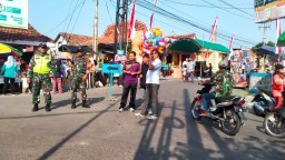 Warga Desa Juwono Meriahkan HUT RI ke-80 dengan Jalan Sehat dan Senam Bersama