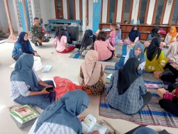 Babinsa Bagorkulon Dampingi Kegiatan Posyandu Ibu Hamil untuk Cegah Stunting