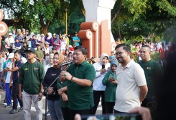 Semarak Jalan Sehat Harkopnas ke-78 di Nganjuk, Bupati Marhaen Ajak Perkuat Koperasi