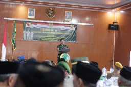Peringati HUT ke-22, PPAD Kabupaten Nganjuk Teguhkan Komitmen Mensukseskan Asta Cita Bersama TNI - AD