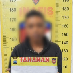 Polisi Tangkap Residivis Jambret di Pasar Tajinan, Malang