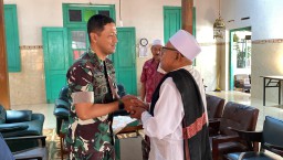 Dandim 0810/Nganjuk Safari Jumat di Masjid As Sholeh Desa Tanjungkalang