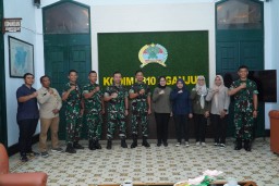 Dandim Nganjuk Terima Kunjungan Tim Survei Hibah RTLH Dari Kodam V/Brawijaya