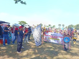 Semarak Pawai Budaya, Warga Tanjung Grand Regency Tumpah Ruah Rayakan HUT ke-80 RI