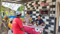 Gelar Kopling, Bhabinkamtibmas Getas Ajak Warga Jaga Kamtibmas U