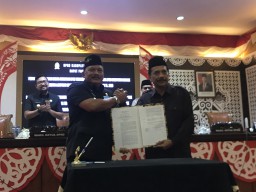 DPRD Nganjuk Gelar Rapat Paripurna Mengesahkan Perubahan APBD Nganjuk 2025