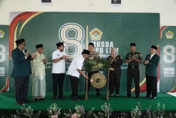 Dandim 0810/Nganjuk Hadiri Pembukaan Musyawarah Daerah ke 8 LDII Kabupaten Nganjuk