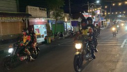Patroli Bersama Kodim 0810/Nganjuk dan Banser: Wujud Sinergi Jaga Kota Nganjuk Aman dan Kondusif