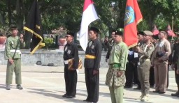 Pendekar di Nganjuk Berikrar Jaga Persaudaraan, Deklarasi Damai Digelar Bersama Forkopimda