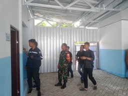 Babinsa Gebangkerep Dampingi Verifikasi Penyiapan Program Gizi Nasional