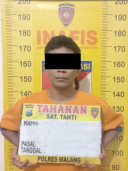 Pria di Malang Diringkus Polisi, Kedapatan Bawa 8 Poket Sabu