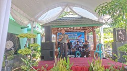 Dandim Nganjuk Hadiri Syukuran HUT TNI ke-80 dan Kenaikan Pangkat Anggota Koramil Loceret