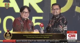 Pemkab Nganjuk Sabet Penghargaan Sentra Agribisnis Bawang Merah Terbaik Tingkat Nasional