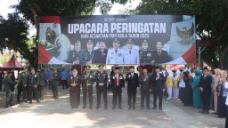 Peringati Hari Kesaktian Pancasila, Polres Nganjuk Perkuat Komitmen Tugas