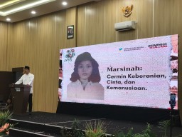 Menteri Kemensos Gus Ipul Hadiri Seminar Usulan Marsinah Pahlawan Nasional di Nganjuk