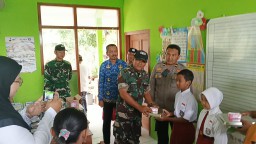 Peluncuran Satuan Pelayanan Pemenuhan Gizi (SPPG) Yayasan Berkah Anugerah Katering di Wilangan, Nganjuk