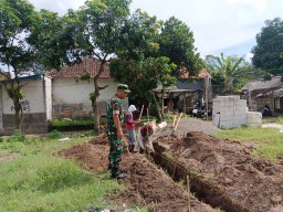 Babinsa Jadi Pendamping, Pembangunan Koperasi Merah Putih di Desa Binaan Siap Wujudkan Kesejahteraan Masyarakat