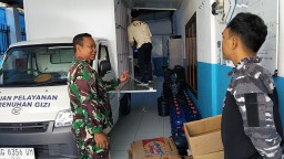 BABINSA KORAMIL 0810/16 SUKOMORO MELAKSANAKAN KOMSOS DAN PENGECEKAN DAPUR MBG