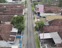 Rehabilitasi Jalan Bulakrejo Nganjuk Selesai, Total 5 Ruas Termasuk Gang 9 Sepanjang 1.375 Meter Mulus