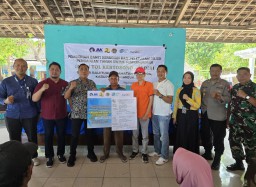 Warga Prambon Terima Ganti Rugi Lahan Tol Kertosono-Kediri