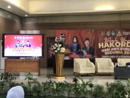 Kejari Nganjuk Gelar Kuliah Umum HAKORDIA, Ratusan Mahasiswa Dibekali Moralitas Antikorupsi