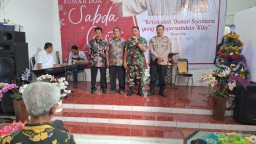 Danramil dan Forkopimcam Hadiri Perayaan Hari Natal Tahun 2025 GPdI Kurungrejo