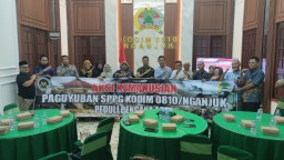 Dari Nganjuk untuk Negeri Kodim 0810 dan Paguyuban SPPG Bergerak Cepat Salurkan Bantuan Bencana ke Aceh dan Sumatera