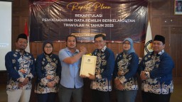 PDPB Triwulan IV Resmi Ditetapkan, Jumlah Pemilih Bertambah 517 dan Didominasi Perempuan