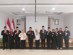 Sertijab di RSUD Karsa Husada Batu, Direktur Lantik Wadir Pelayanan dan Enam Pejabat Baru