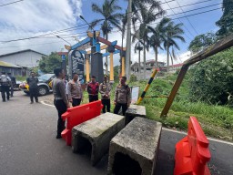 Petakan Titik Rawan Kecelakaan, Kapolres Batu Tinjau Langsung Jalur Klemuk