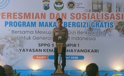 Polres Kediri Kota Resmikan Satuan Pelayanan Pemenuhan Gizi untuk Dukung Program MBG