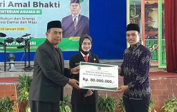 Peduli Korban Bencana, Kemenag Kota Kediri Donasikan Rp80 Juta untuk Aceh dan Sumatera
