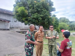 Dandim 0809/Kediri Tinjau Lokasi Awal Pembangunan Koperasi Desa Merah Putih di Semen