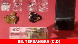 Polres Nganjuk Bongkar Jaringan Sabu di Kertosono, Dua Tersangka Diamankan