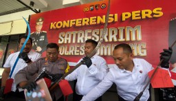 Konvoi Bawa Celurit dan Bom Bondet, Empat Pemuda Ditangkap Polres Jombang