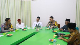Kapolres Silaturahmi PCNU Nganjuk : Kiai dan Polisi Sinergi Jaga Harkamtibmas