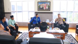 Polisi dan PMII Nganjuk Jalin Sinergi : Aspirasi Harus Disampaikan dengan Santun dan Konstruktif