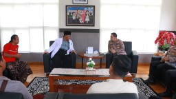 Padukan Langkah, Polres Nganjuk dan GASMI Pagar Nusa Jaga Kamtibmas Amankan Kegiatan Silat