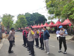 Polres Nganjuk Siagakan Seluruh Lini untuk Kunjungan Mensos RI