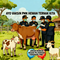 Jangan Sampai Ternak Anda Terserang, Dispertan Nganjuk Siapkan 7500 Dosis Vaksin PMK