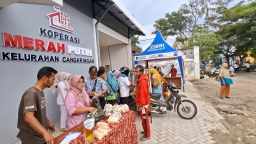 Belum Diresmikan, Gedung KMP Cangkringan Sudah Jadi 'Magnet' Ekonomi Warga