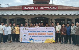 Masjid Al Muttaqien Nganjuk Resmi Jadi Masjid Ramah Pemudik, Bisa Servis Kendaraan dan Pijat Gratis