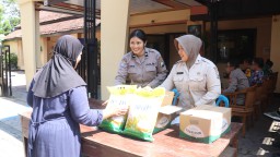 Ramadan Harga Sembako Meroket, Polres Nganjuk Hadir dengan Gerakan Pangan Murah 