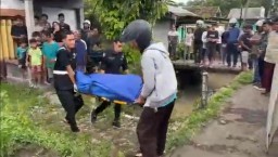 Jalan Menuju Maut, Pemotor Tewas Terjun ke Sungai di Jombang