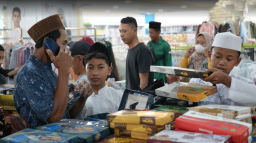 Ceria Bersamal, 50 Anak Yatim Nganjuk Dapat Belanja Sendiri Jelang Hari Raya Idul Fitri