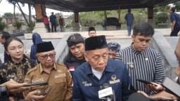 Saat Ziarah ke Makam Bung Karno, Waketum NasDem Saan Mustofa Singgung Konflik Iran