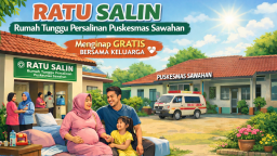 Ratu Salin Puskesmas Sawahan: Rumah Tunggu Gratis untuk Jaga Nyawa Ibu dan Bayi